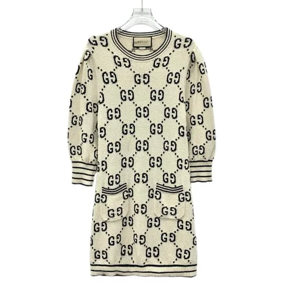chinese dress ladies Gucci Womens Pleated Flower Long Sleeve Dress – Bluefly
